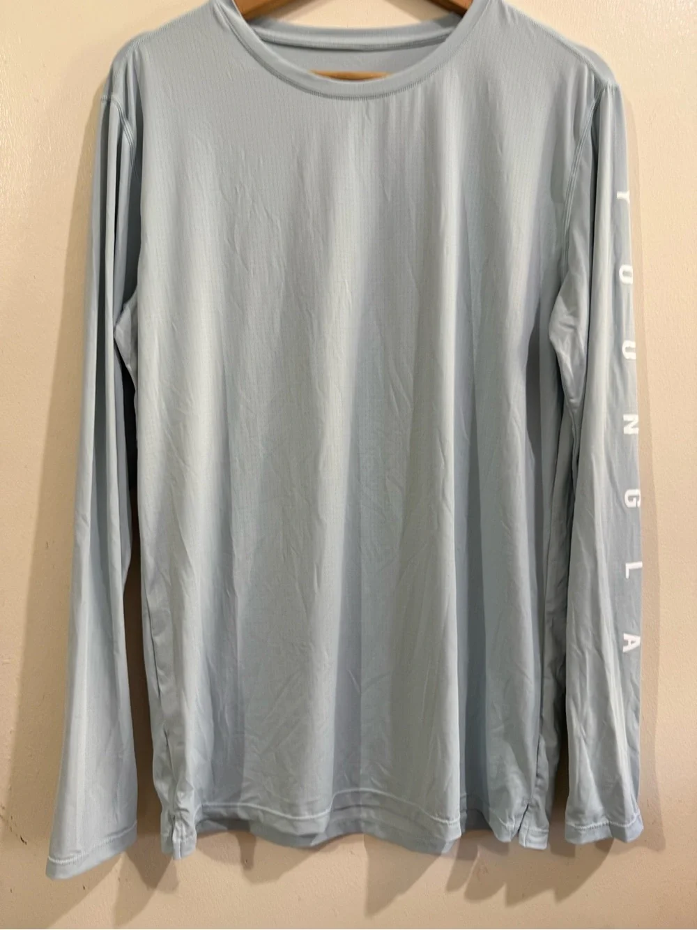 YoungLA Light Blue Long Sleeve Performance Tee